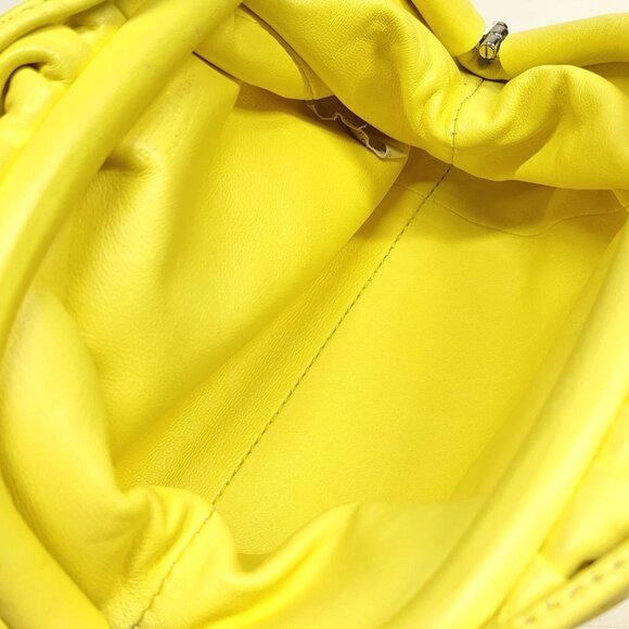 Bottega Veneta Shoulder Bag Lime Leather 689-080525 - Picture 7 of 9